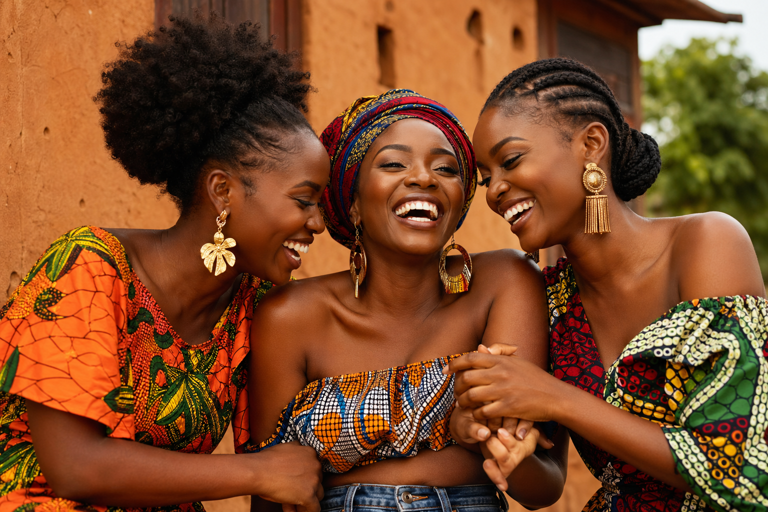 Kissi women in celebration